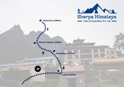 everest-panorama-trek-route-map